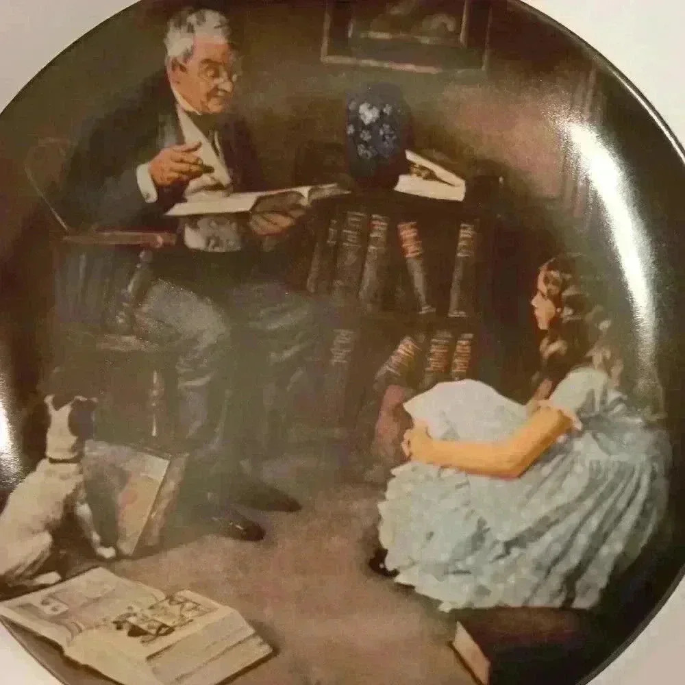 NORMAN ROCKWELL:THE STORYTELLER PLATE​